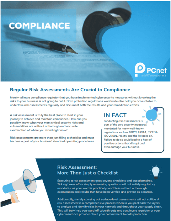 Compliance Regular Risk Assess
