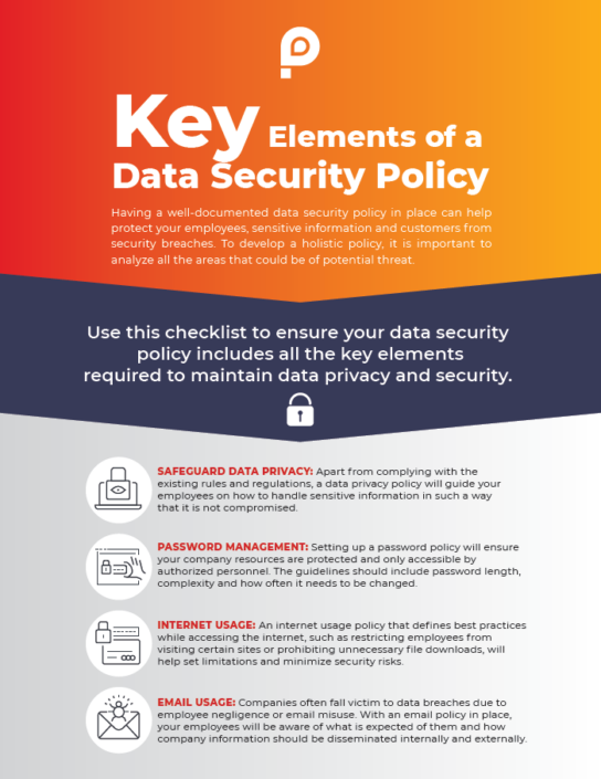 Key Elements of a Data Security Policy
